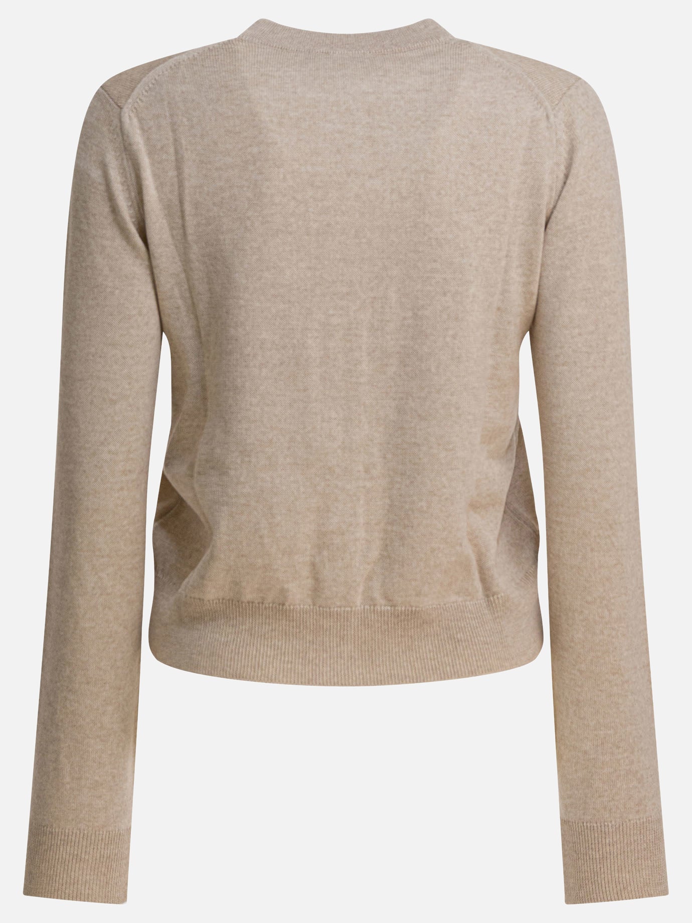 Cardigan Logo  Beige - Maison Kitsuné Donna | PDP | VIETTI Online Store | thumbnail_2