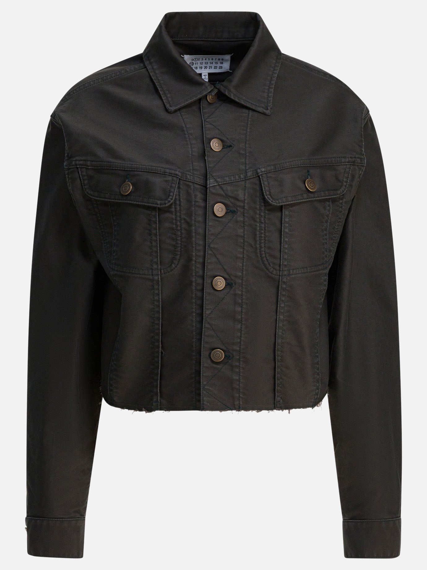 Giacche in denim Denim  Nero - Maison Margiela Donna | PDP | VIETTI Online Store | Zoom-Modal
