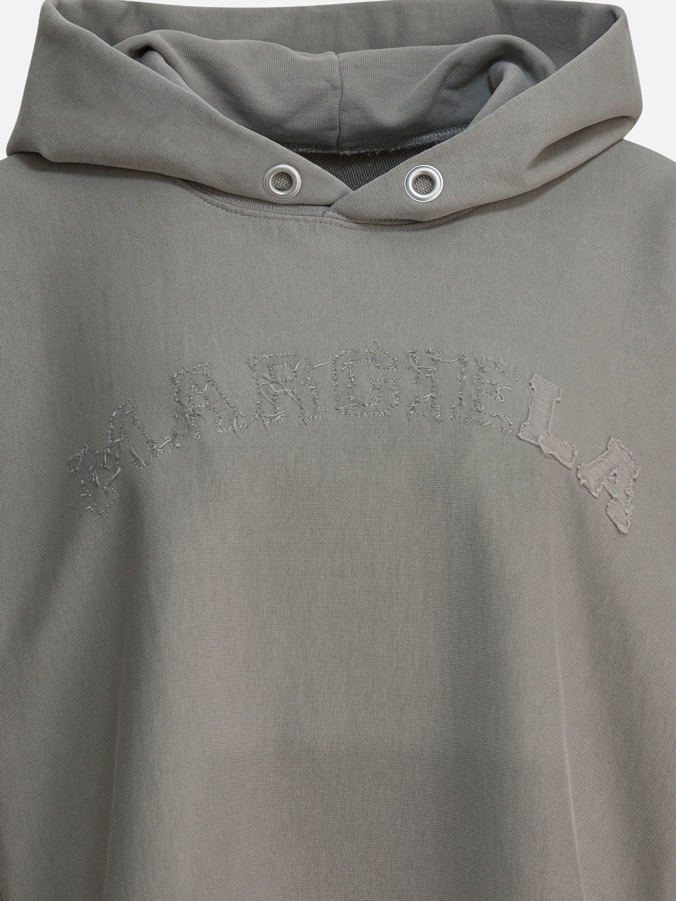 Felpe con cappuccio Logo  Grigio - Maison Margiela Donna | PDP | VIETTI Online Store | Zoom-Modal_3
