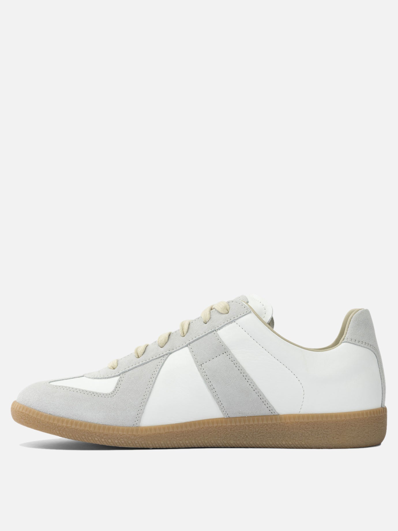 Sneaker basse 100% calf leather - 100% rubber  Bianco - Maison Margiela Uomo | PDP | VIETTI Online Store | Zoom-Modal_3

