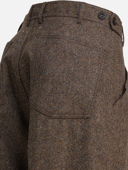 Maison Margiela Wool pants Brown

