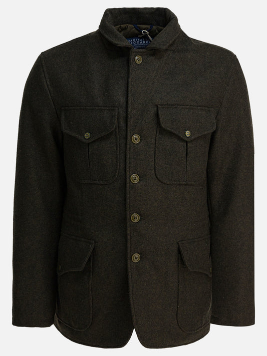 Cappotti corti Solid colour  Verde - Manifattura Ceccarelli Uomo | PLP | VIETTI Online Store 
