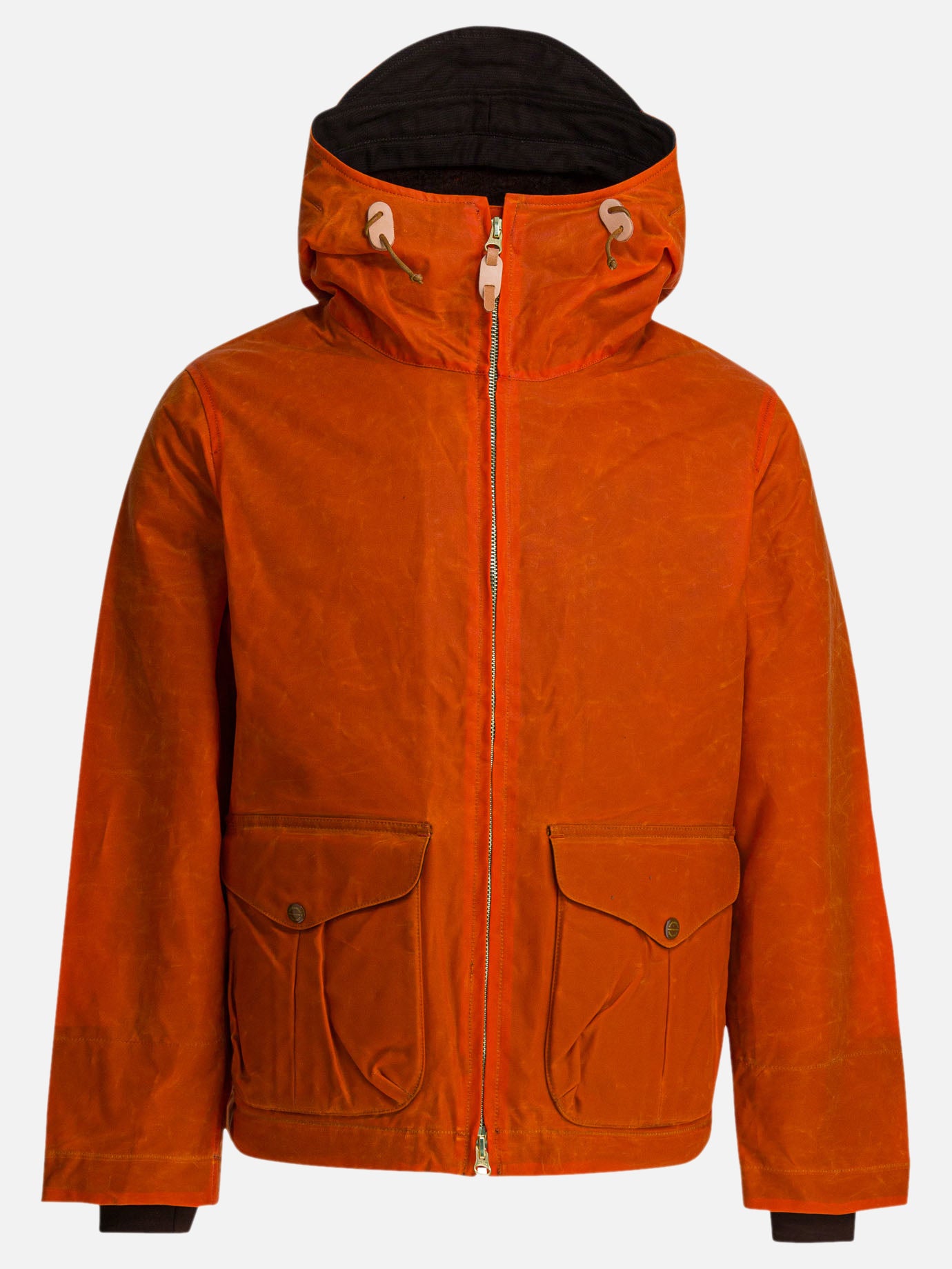 Giacche tecniche Solid colour  Arancione - Manifattura Ceccarelli Uomo | PDP | VIETTI Online Store | thumbnail