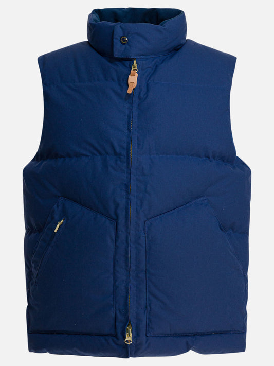 Giacche smanicate Solid colour  Blu - Manifattura Ceccarelli Uomo | VIETTI Online Store 
