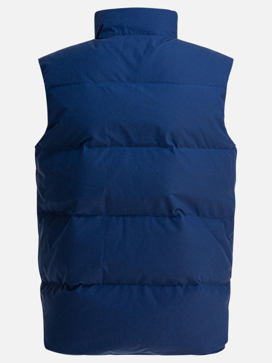 Giacche smanicate Solid colour  Blu - Manifattura Ceccarelli Uomo | VIETTI Online Store | 2
