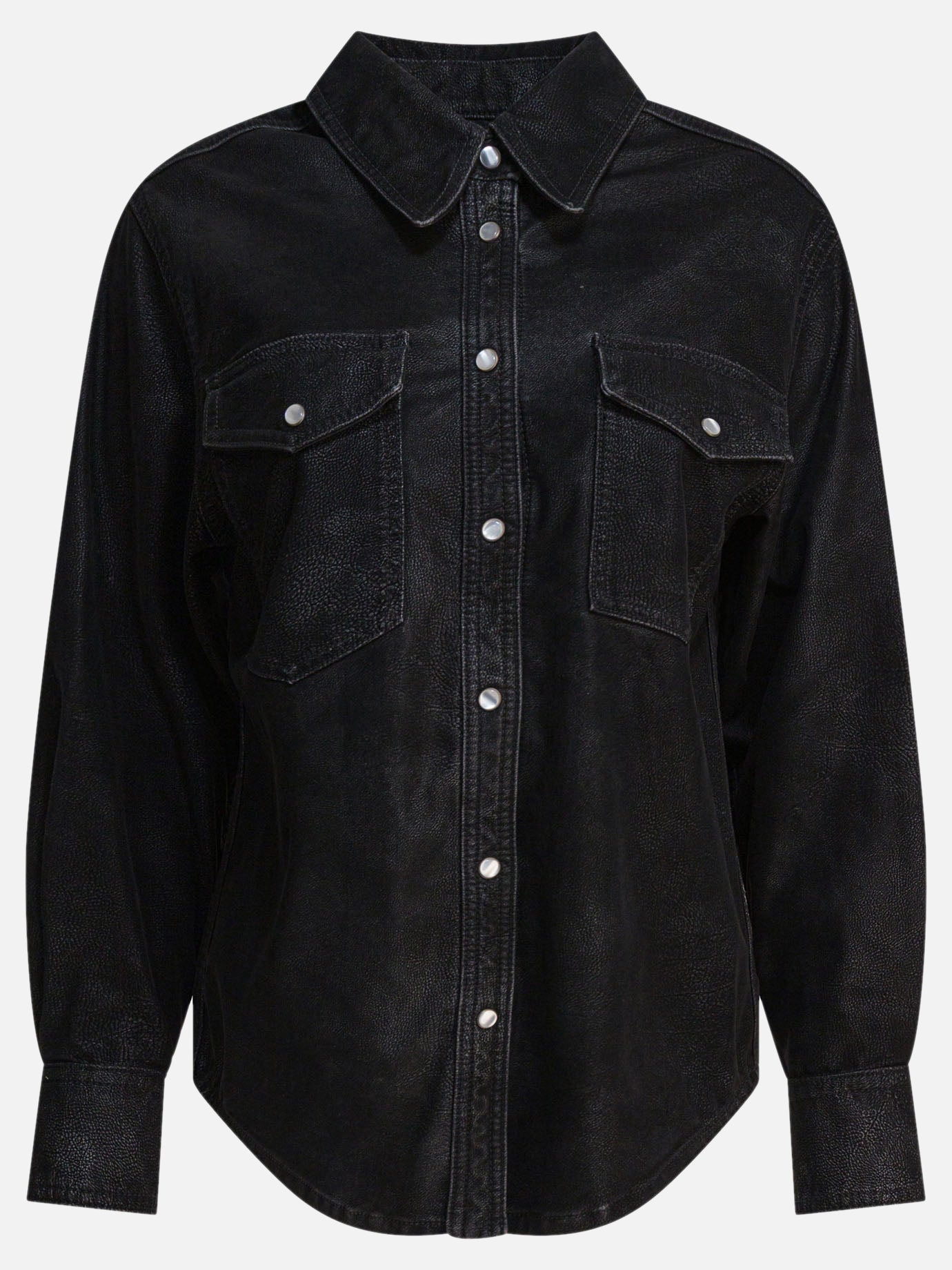 Casual shirts Solid colour  Black - Marant Étoile Women | PDP | VIETTI Online Store | Zoom-Modal
