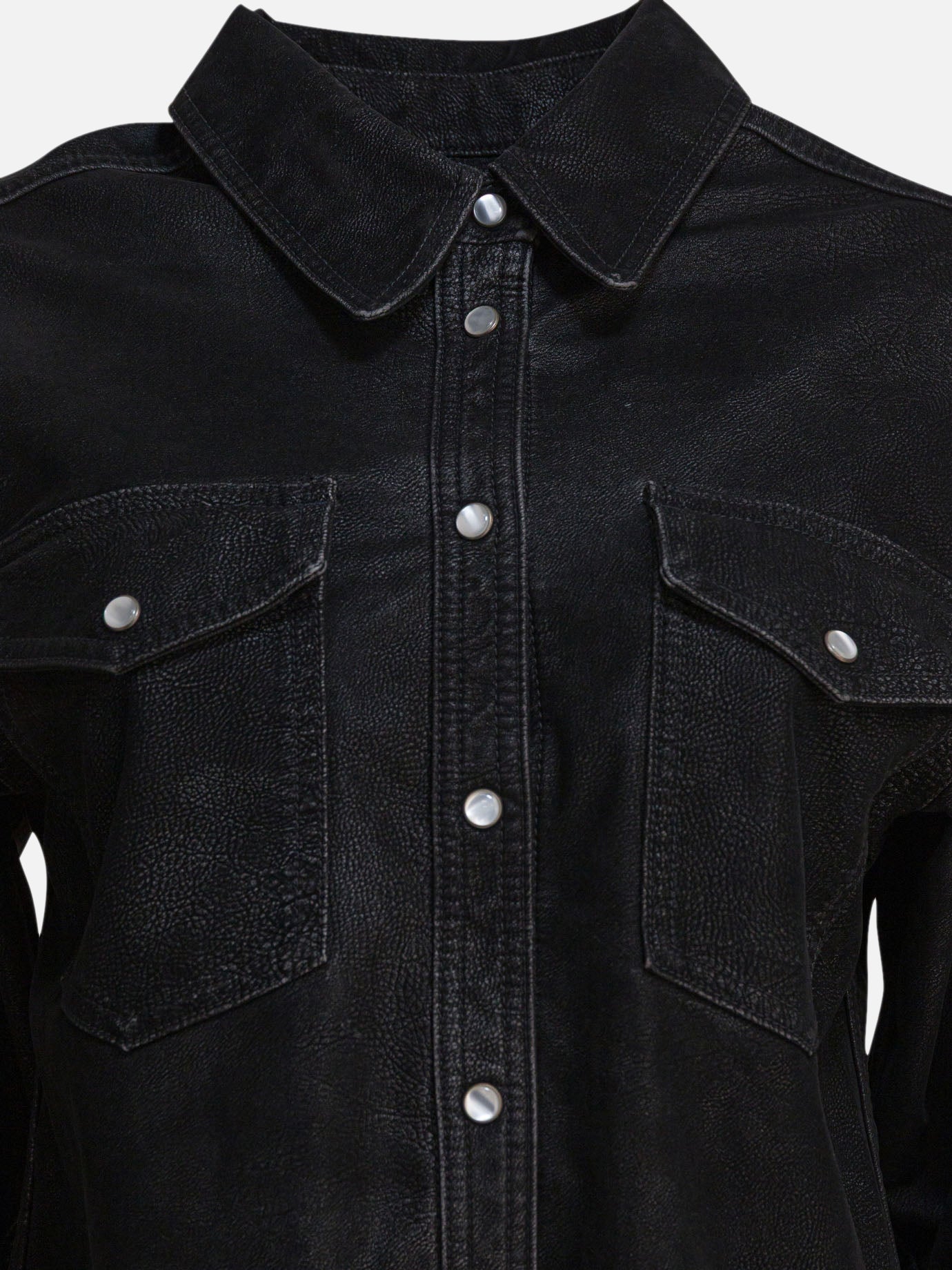 Casual shirts Solid colour  Black - Marant Étoile Women | PDP | VIETTI Online Store | thumbnail_3