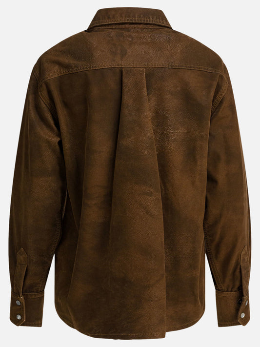 Camicie casual Print  Marrone - Marant Étoile Donna | VIETTI Online Store | 2
