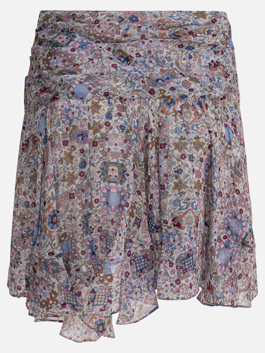 Minigonne Floral  Beige - Marant Étoile Donna | VIETTI Online Store | 2
