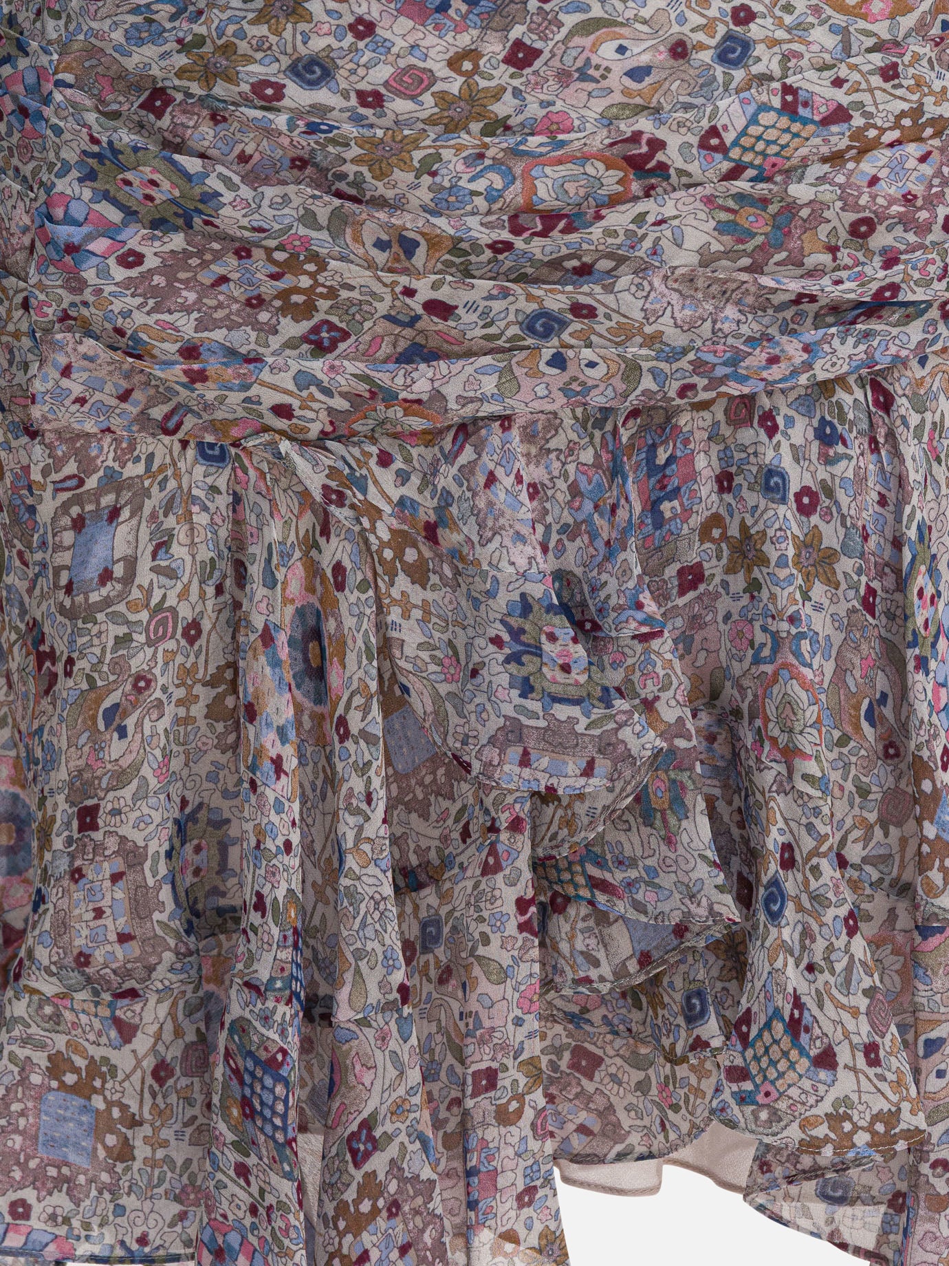 Minigonne Floral  Beige - Marant Étoile Donna | PDP | VIETTI Online Store | Zoom-Modal_3
