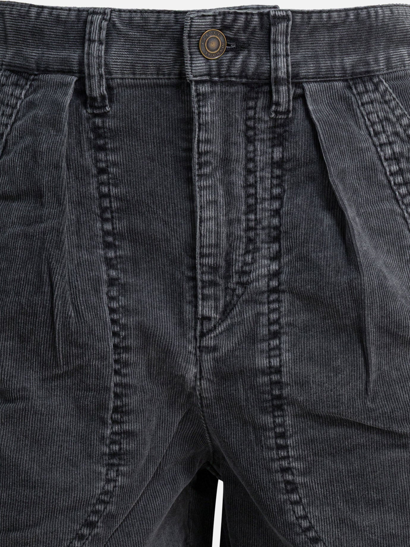 Pantaloni casual Solid colour  Nero - Marant Étoile Donna | PDP | VIETTI Online Store | thumbnail_3