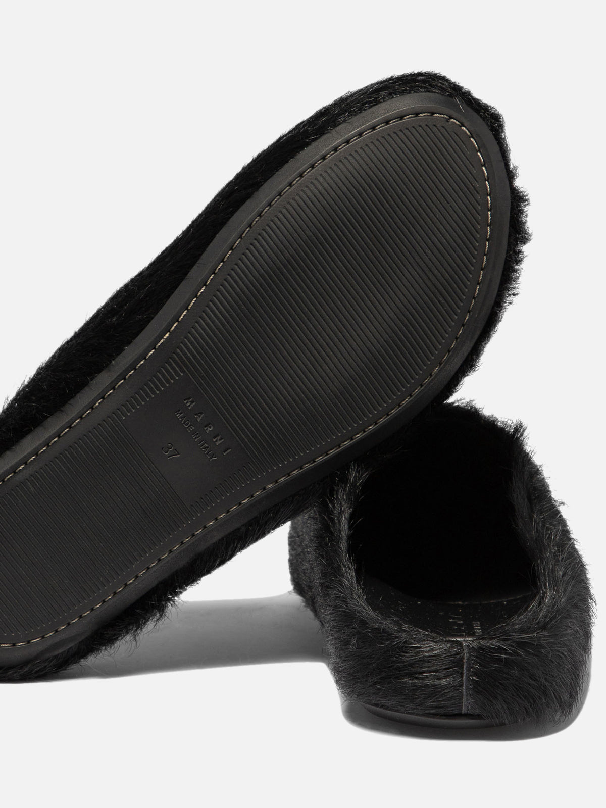 Marni "Fussbett" Sabot Black - VIETTI