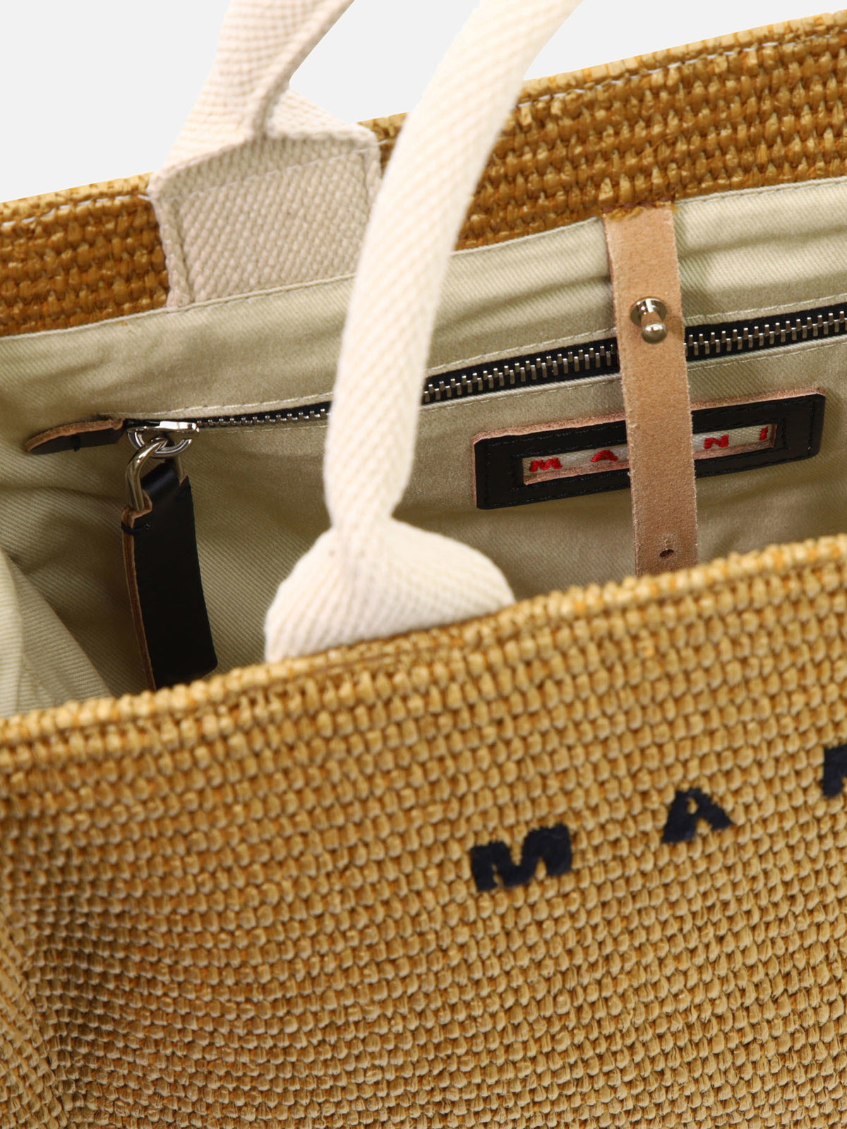 Marni "East/West" tote bag Beige