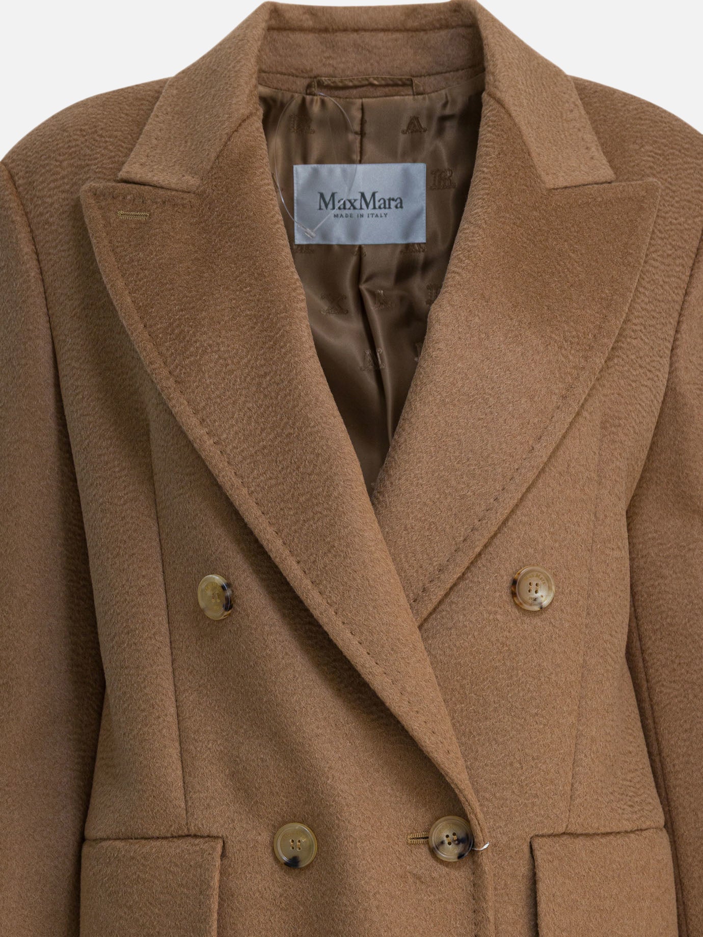 Cappotti lunghi Solid colour  Beige - Max Mara Donna | PDP | VIETTI Online Store | Zoom-Modal_3
