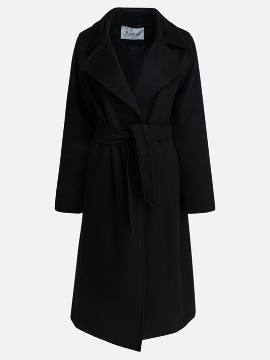 Cappotti lunghi Solid colour  Nero - Max Mara Donna | VIETTI Online Store 
