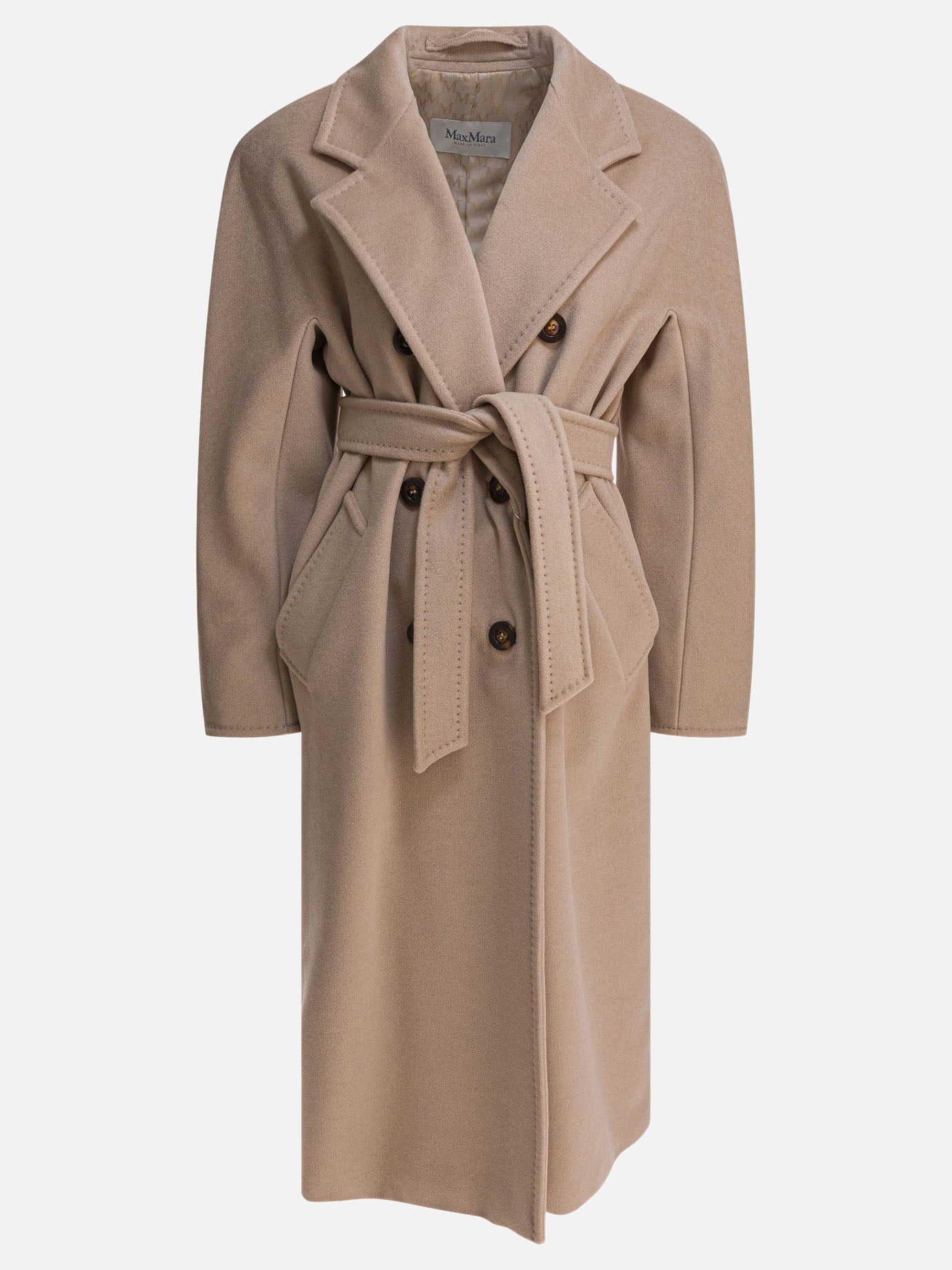Cappotti lunghi Solid colour  Beige - Max Mara Donna | PDP | VIETTI Online Store | Zoom-Modal
