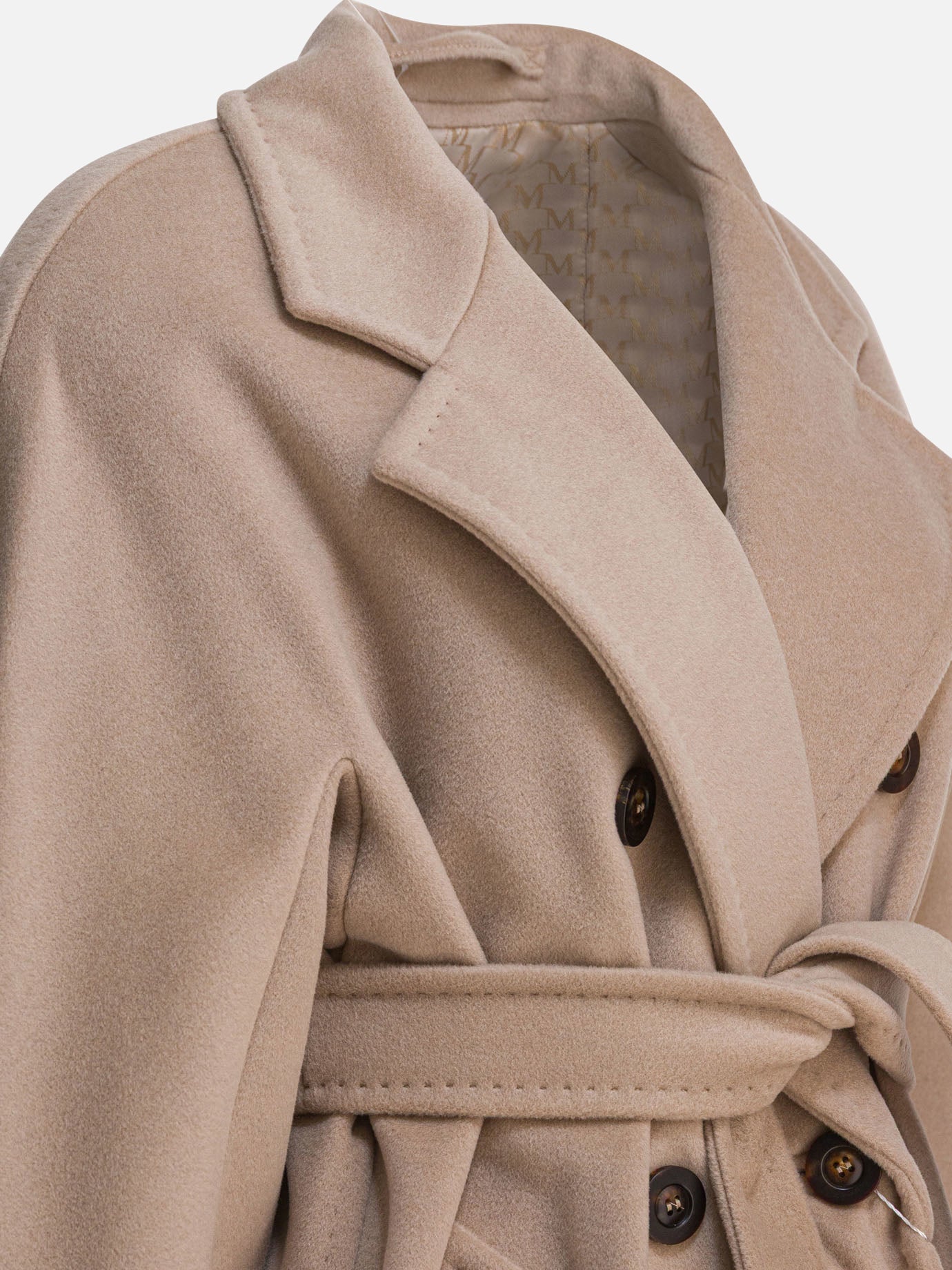 Cappotti lunghi Solid colour  Beige - Max Mara Donna | PDP | VIETTI Online Store | thumbnail_4