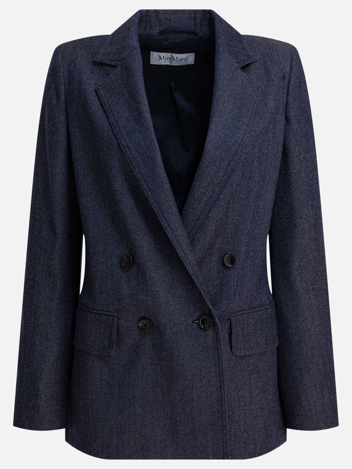 Blazer Denim  Blu - Max Mara Donna | PDP | VIETTI Online Store | thumbnail