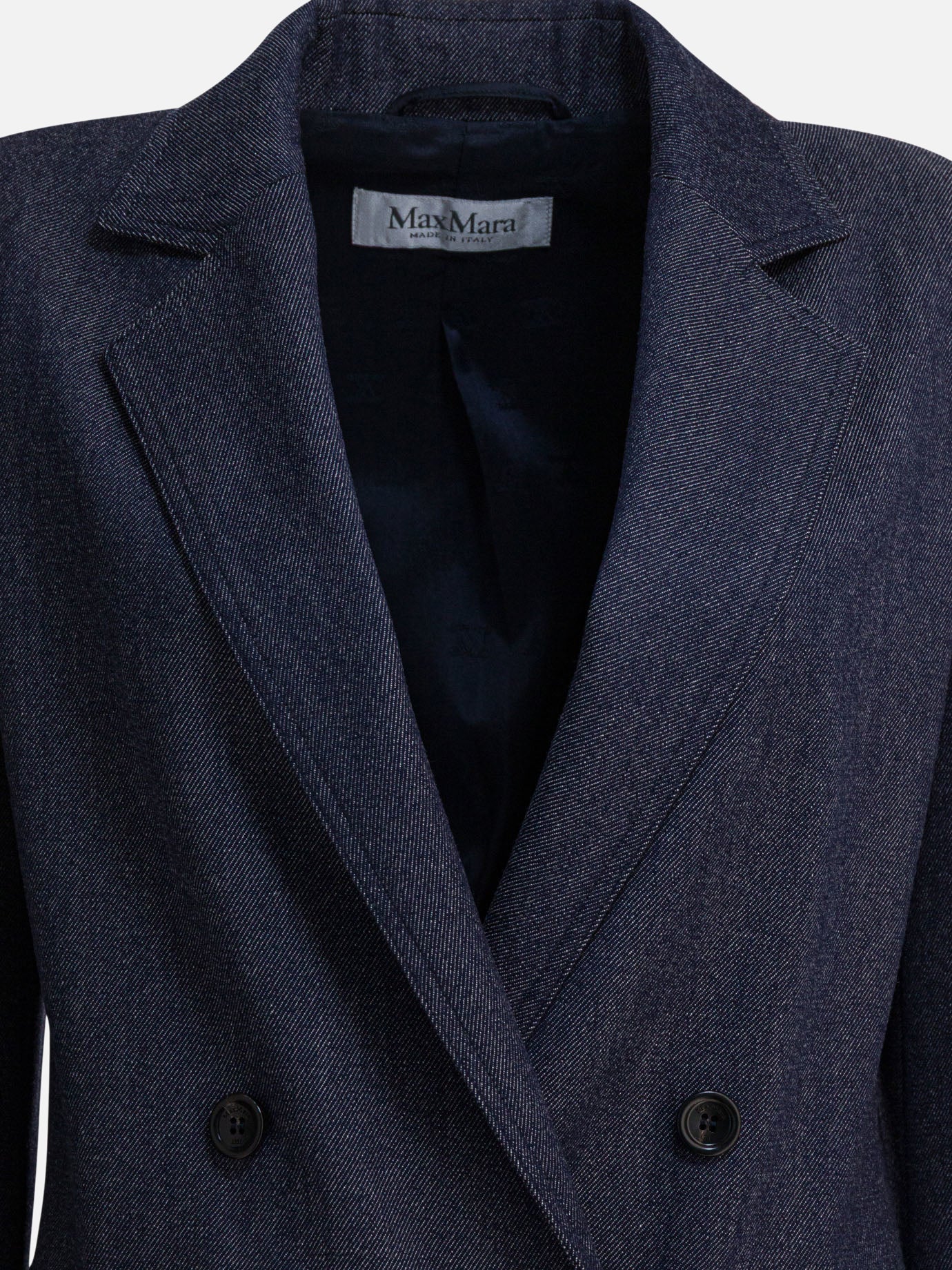 Blazer Denim  Blu - Max Mara Donna | PDP | VIETTI Online Store | Zoom-Modal_3
