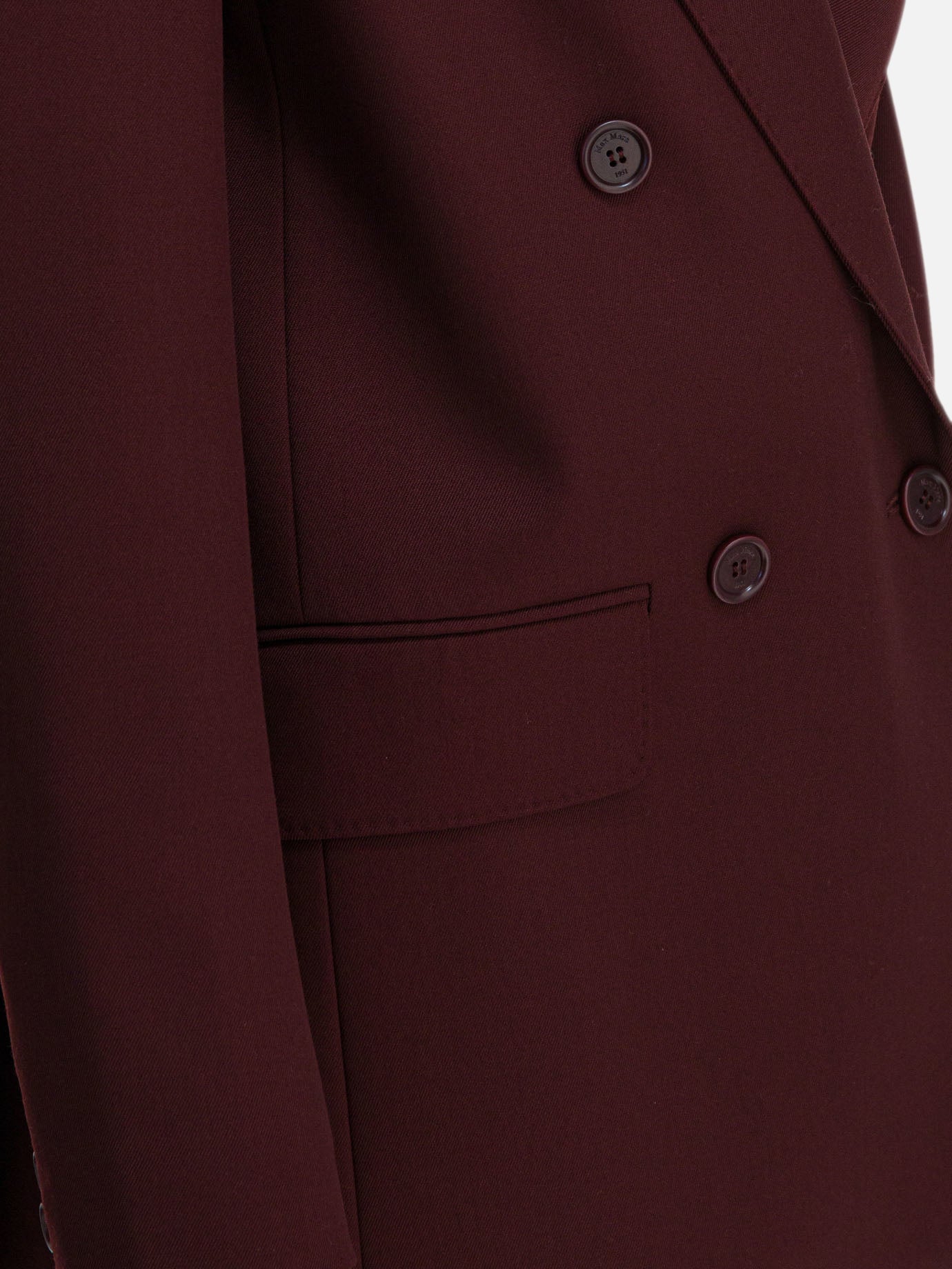 Blazer Solid colour  Bordeaux - Max Mara Donna | PDP | VIETTI Online Store | Zoom-Modal_4
