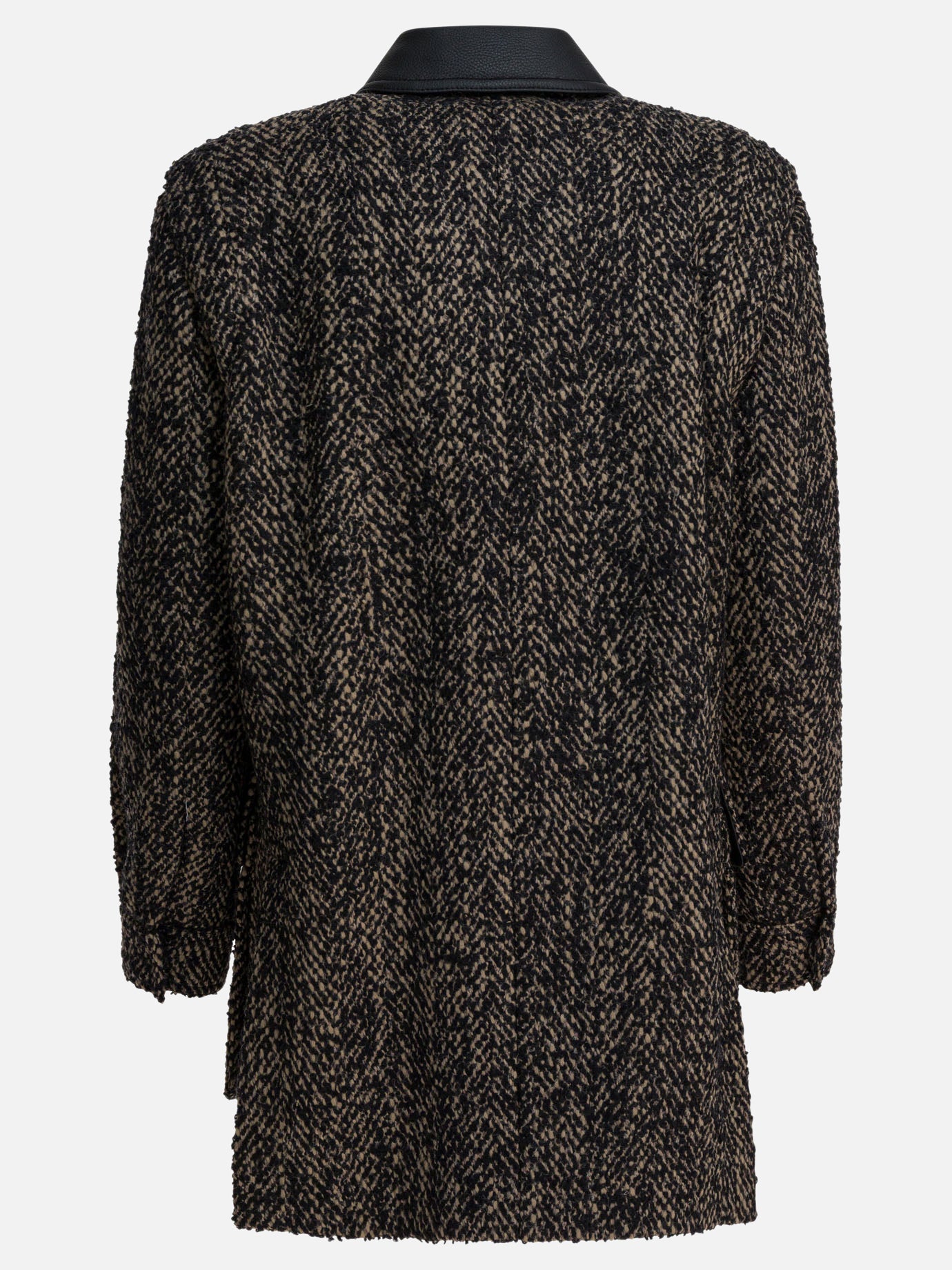 Short coats Tweed  Brown - Max Mara Women | PDP | VIETTI Online Store | thumbnail_2