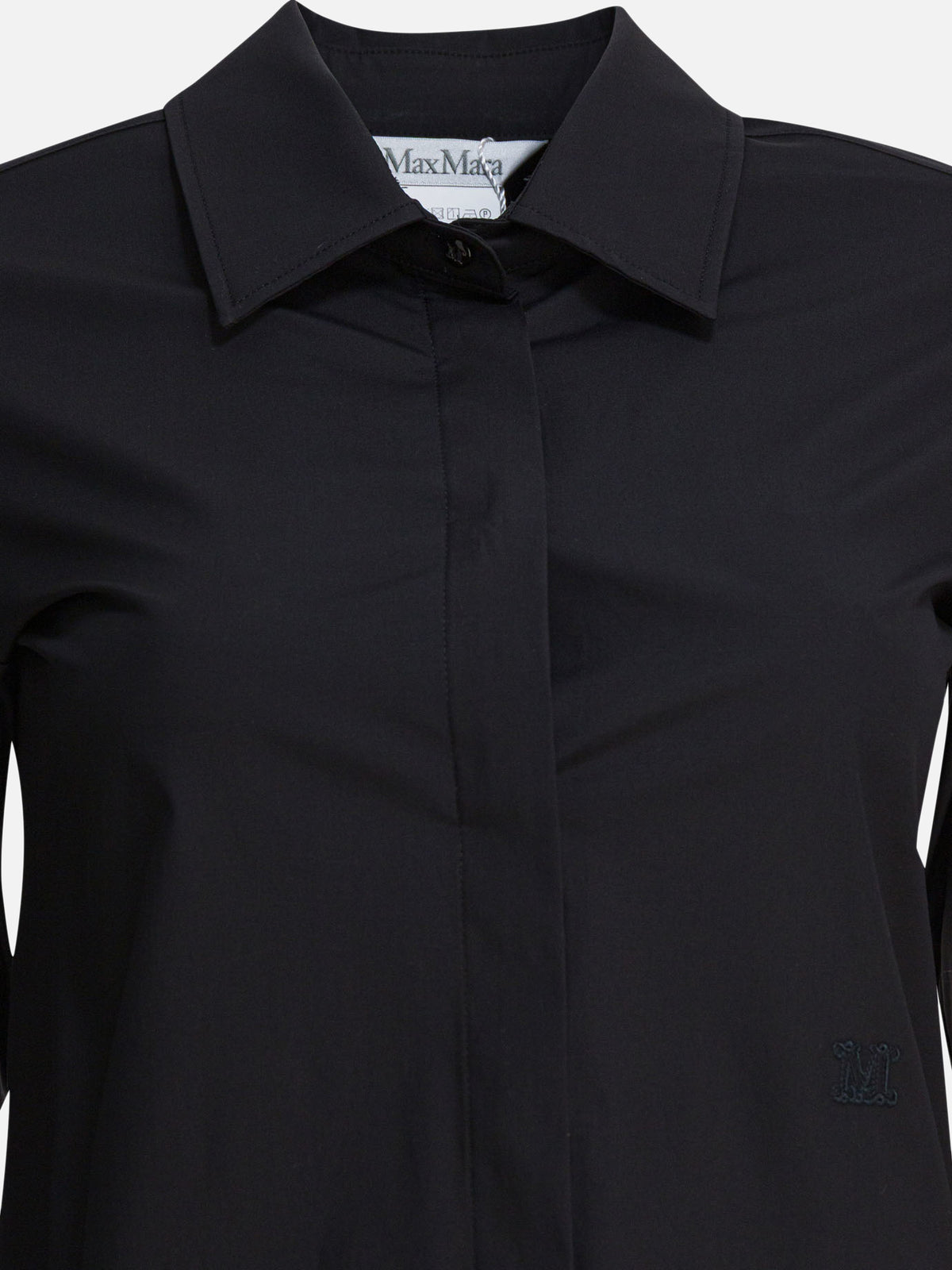 Max Mara Cotton shirt Black