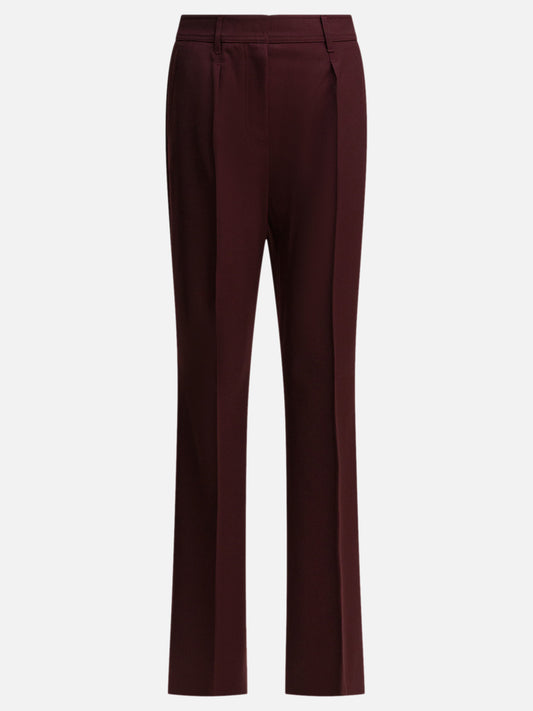 Leisure trousers Solid colour  Red - Max Mara Women | PLP | VIETTI Online Store 

