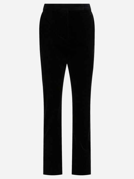 Pantaloni sartoriali Solid colour  Nero - Max Mara Donna | PDP | VIETTI Online Store 
