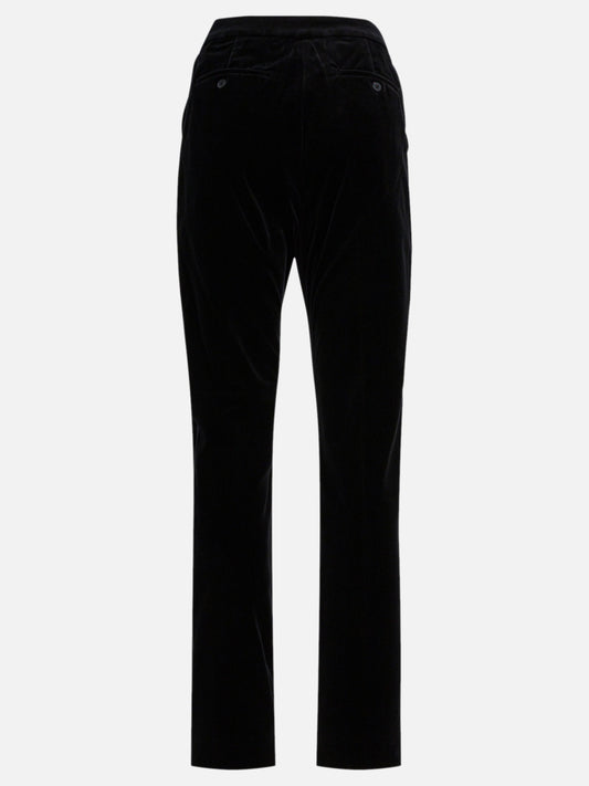 Pantaloni sartoriali Solid colour  Nero - Max Mara Donna | PDP | VIETTI Online Store | 2
