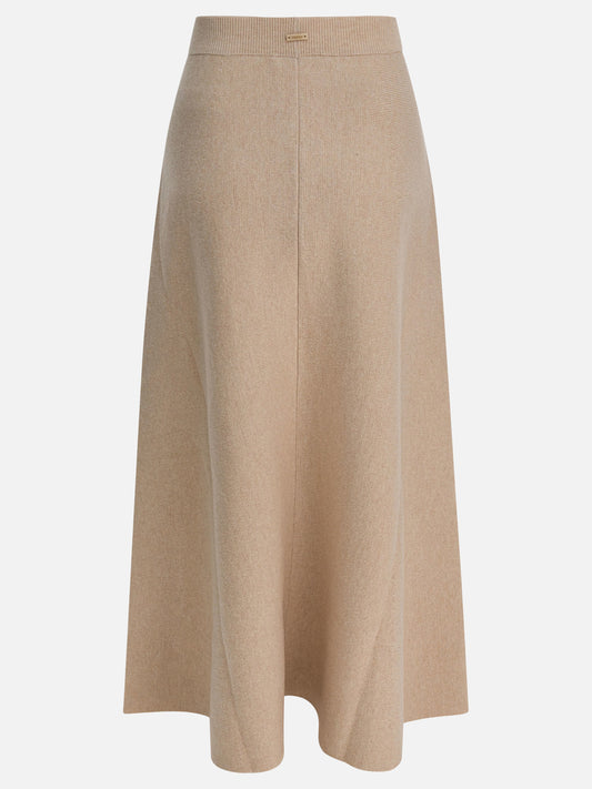 Gonne lunghe Solid colour  Beige - Max Mara Donna | PDP | VIETTI Online Store | 2

