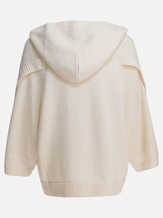 Max Mara Wool and cashmere cardigan 12393752_XS White 2