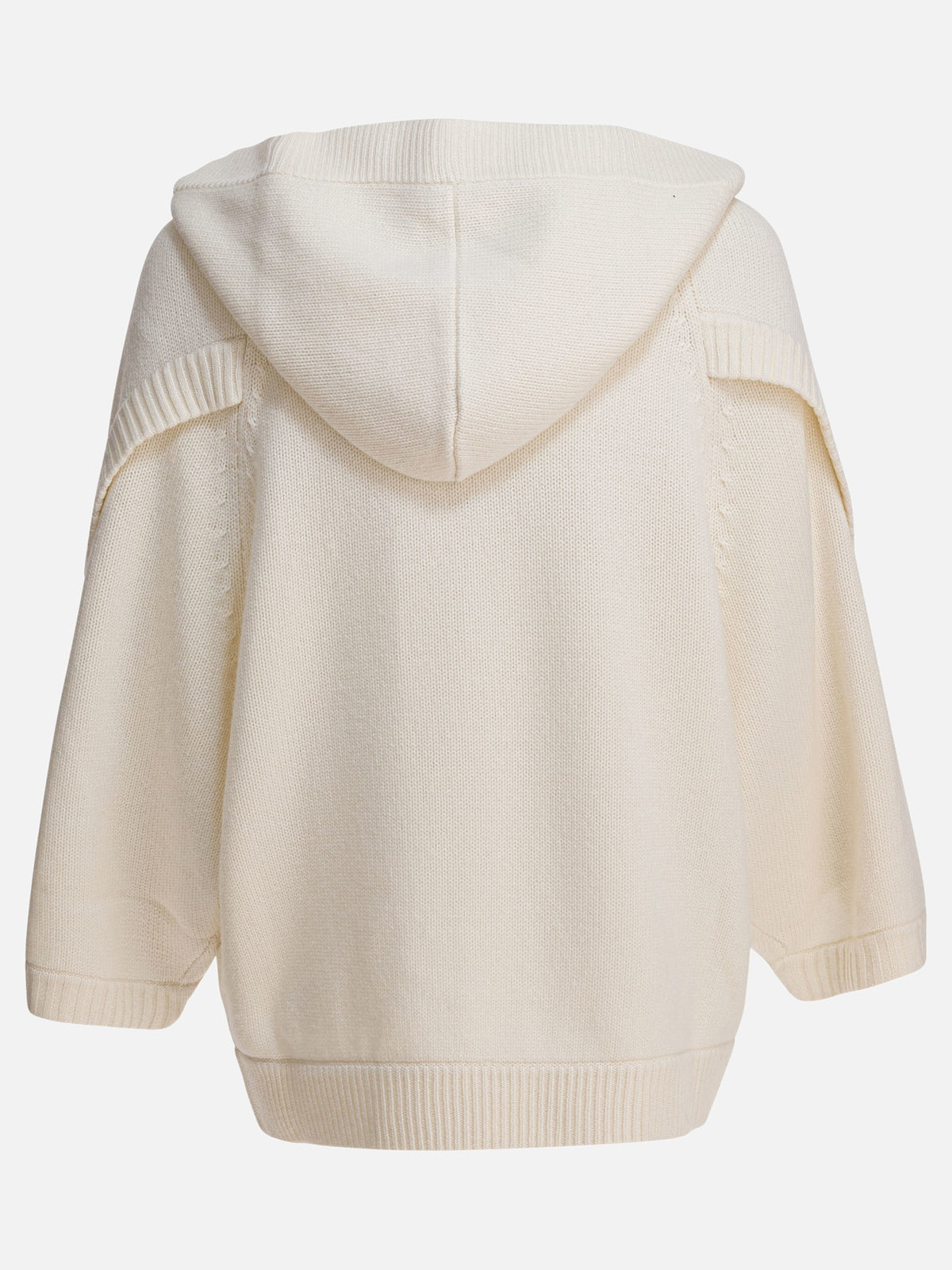 Max Mara Wool and cashmere cardigan White - VIETTI
