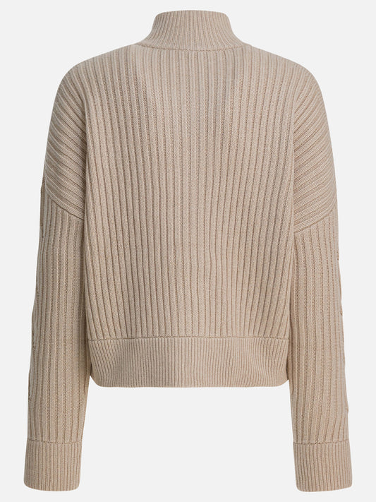 Cardigan Solid colour  Beige - Max Mara Donna | VIETTI Online Store | 2

