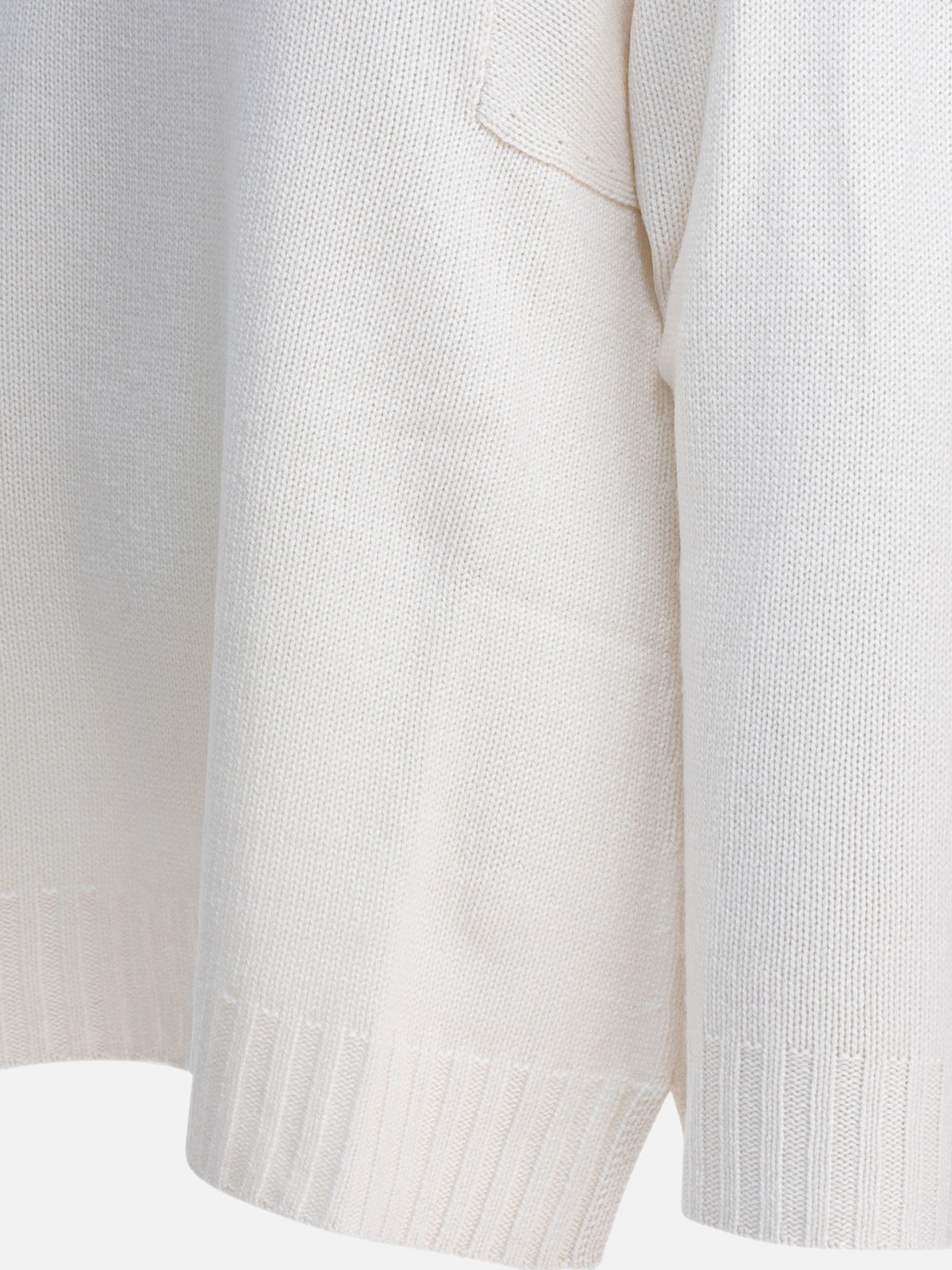 Max Mara Cashmere turtleneck sweater White - VIETTI