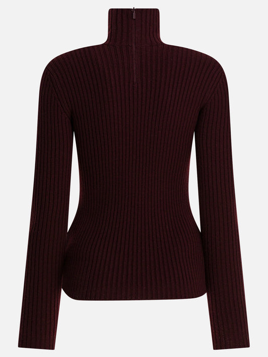 Maglioni dolcevita Solid colour  Bordeaux - Max Mara Donna | PDP | VIETTI Online Store | 2
