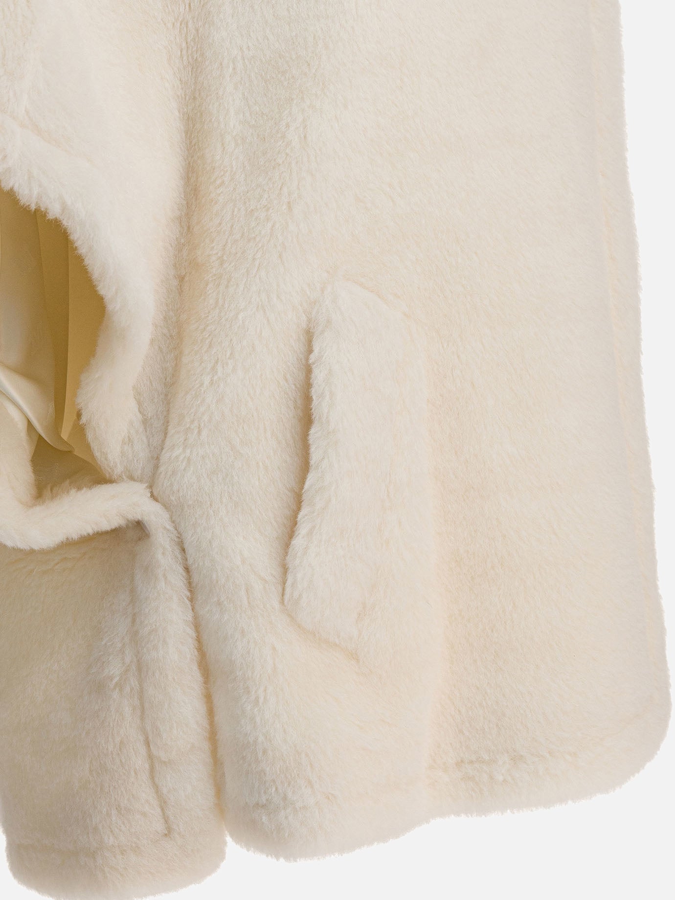 Mantelle Solid colour  Bianco - Max Mara Donna | PDP | VIETTI Online Store | thumbnail_4