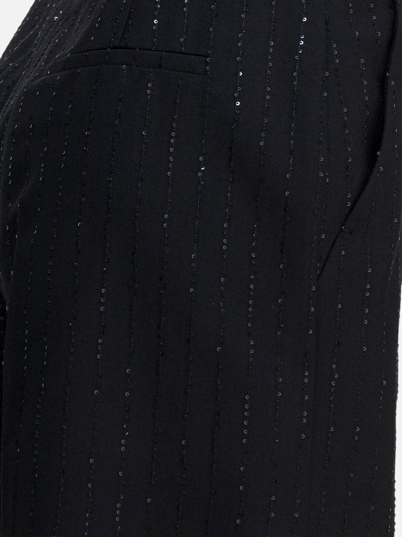 Five pockets shorts Striped  Black - Max Mara Pianoforte Women | PDP | VIETTI Online Store | Zoom-Modal_4
