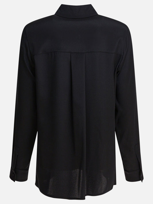 Casual shirts Solid colour  Black - Max Mara Pure Women | PLP | VIETTI Online Store | 2

