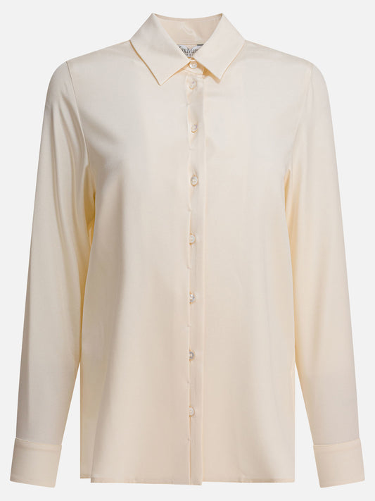 Casual shirts Solid colour  White - Max Mara Pure Women | PLP | VIETTI Online Store 
