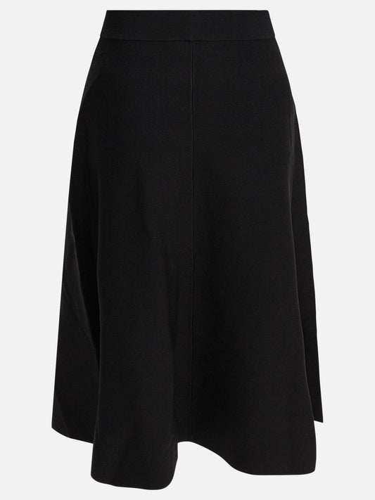 Gonne midi Solid colour  Nero - Max Mara Pure Donna | PLP | VIETTI Online Store | 2
