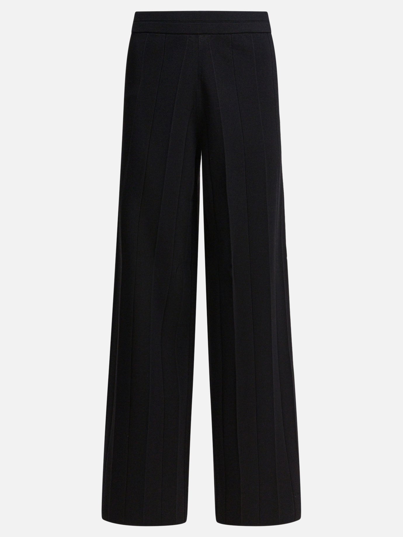 Leisure trousers Solid colour  Black - Max Mara Pure Women | PDP | VIETTI Online Store | Zoom-Modal
