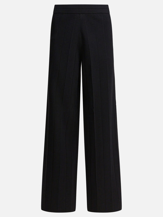 Pantaloni casual Solid colour  Nero - Max Mara Pure Donna | PLP | VIETTI Online Store 
