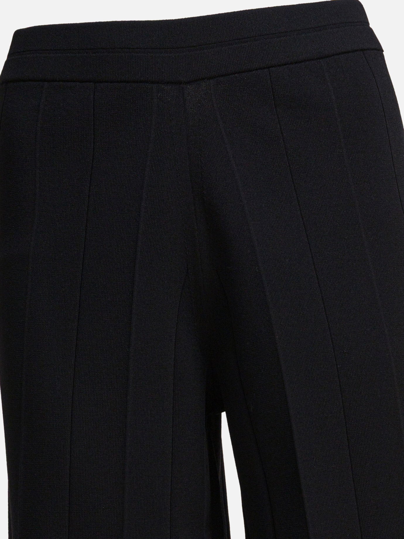 Leisure trousers Solid colour  Black - Max Mara Pure Women | PDP | VIETTI Online Store | thumbnail_3