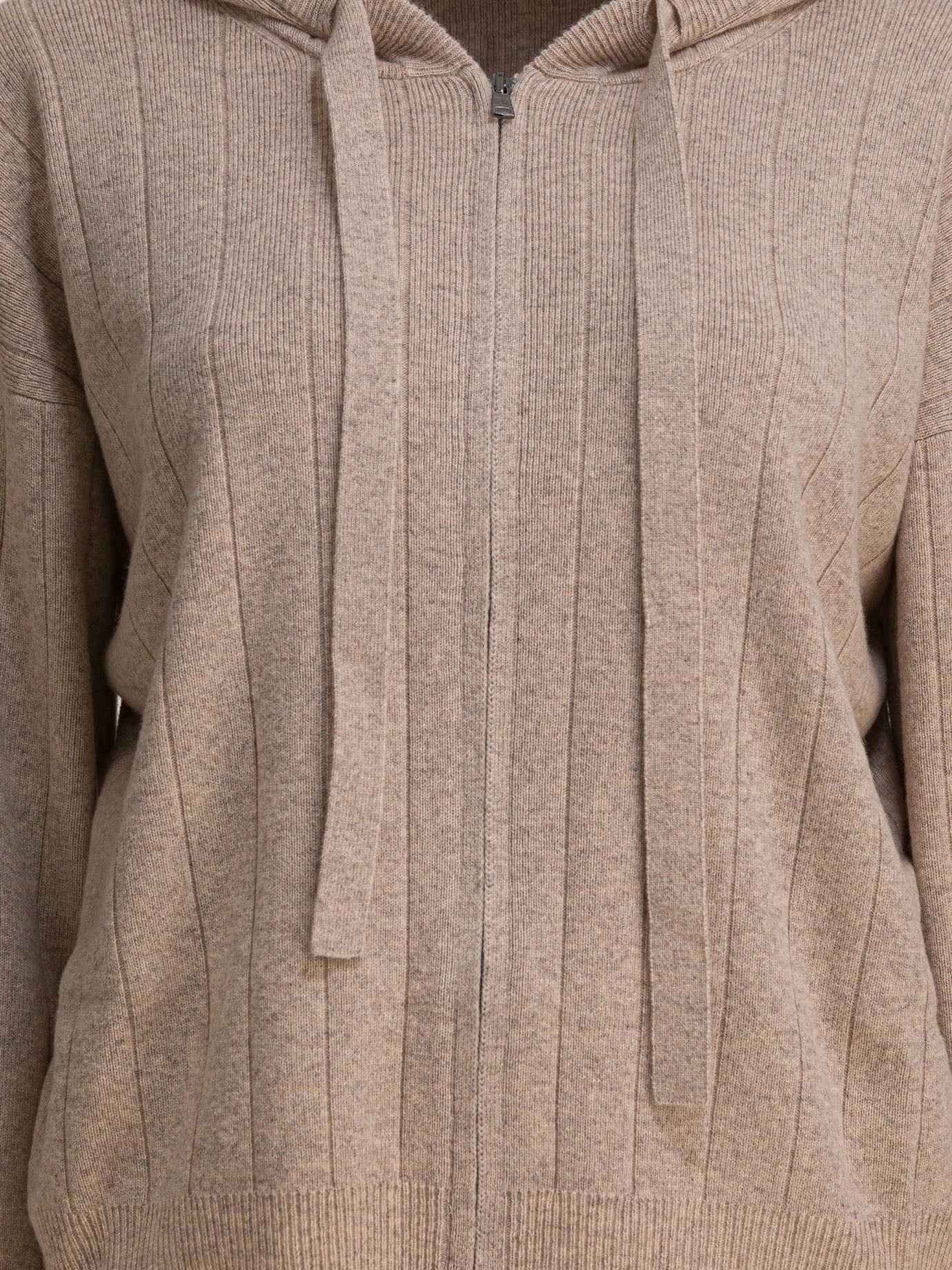 Maglioni con zip Solid colour  Beige - Max Mara Pure Donna | PDP | VIETTI Online Store | Zoom-Modal_3
