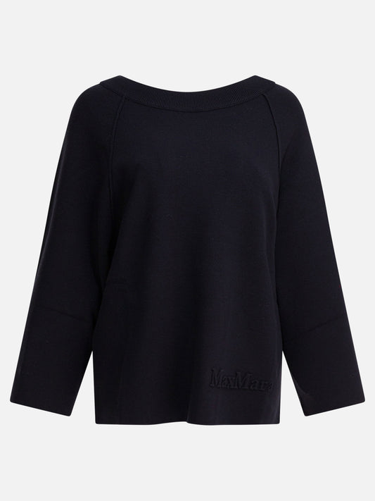 Maglioni girocollo Solid colour  Blu - Max Mara Pure Donna | PLP | VIETTI Online Store 
