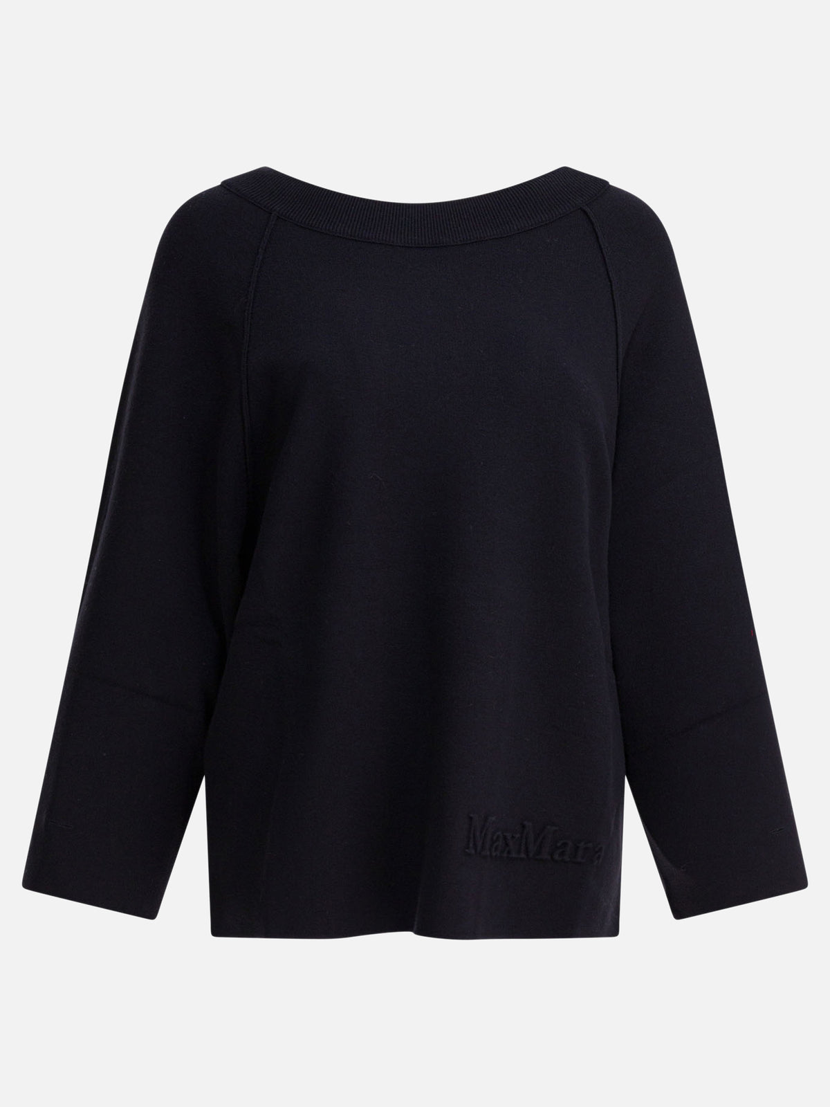 Max Mara Pure Viscose and wool over sweater Blue