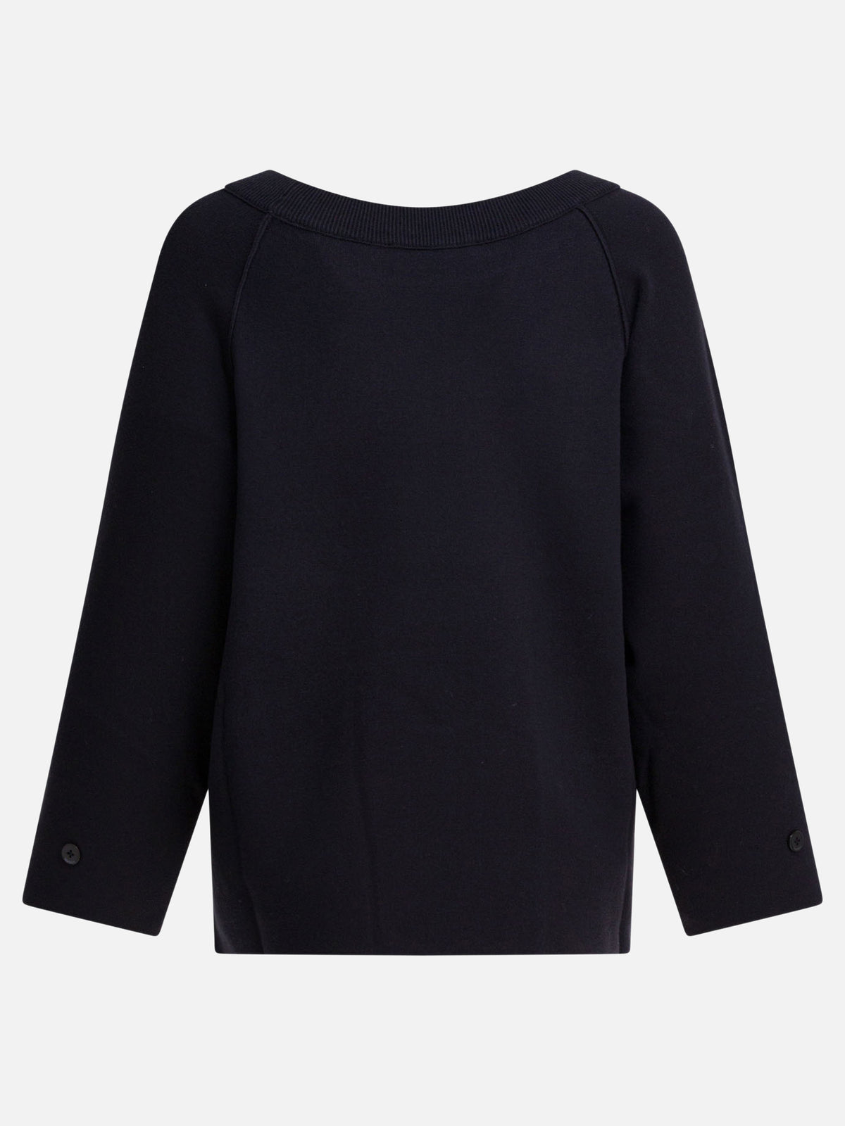 Max Mara Pure Viscose and wool over sweater Blue