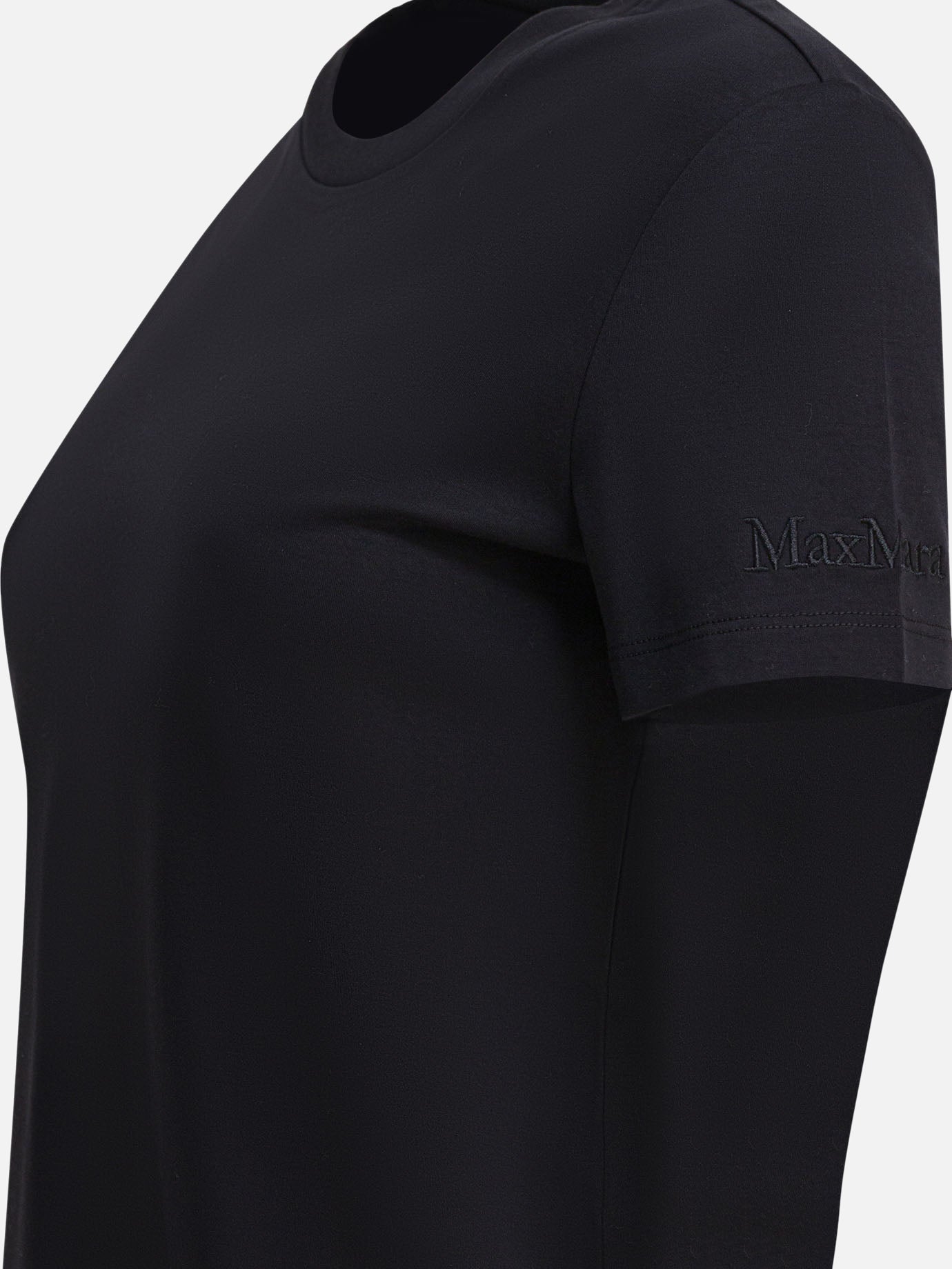 Crewneck t-shirts Logo  Black - Max Mara Pure Women | PDP | VIETTI Online Store | thumbnail_4