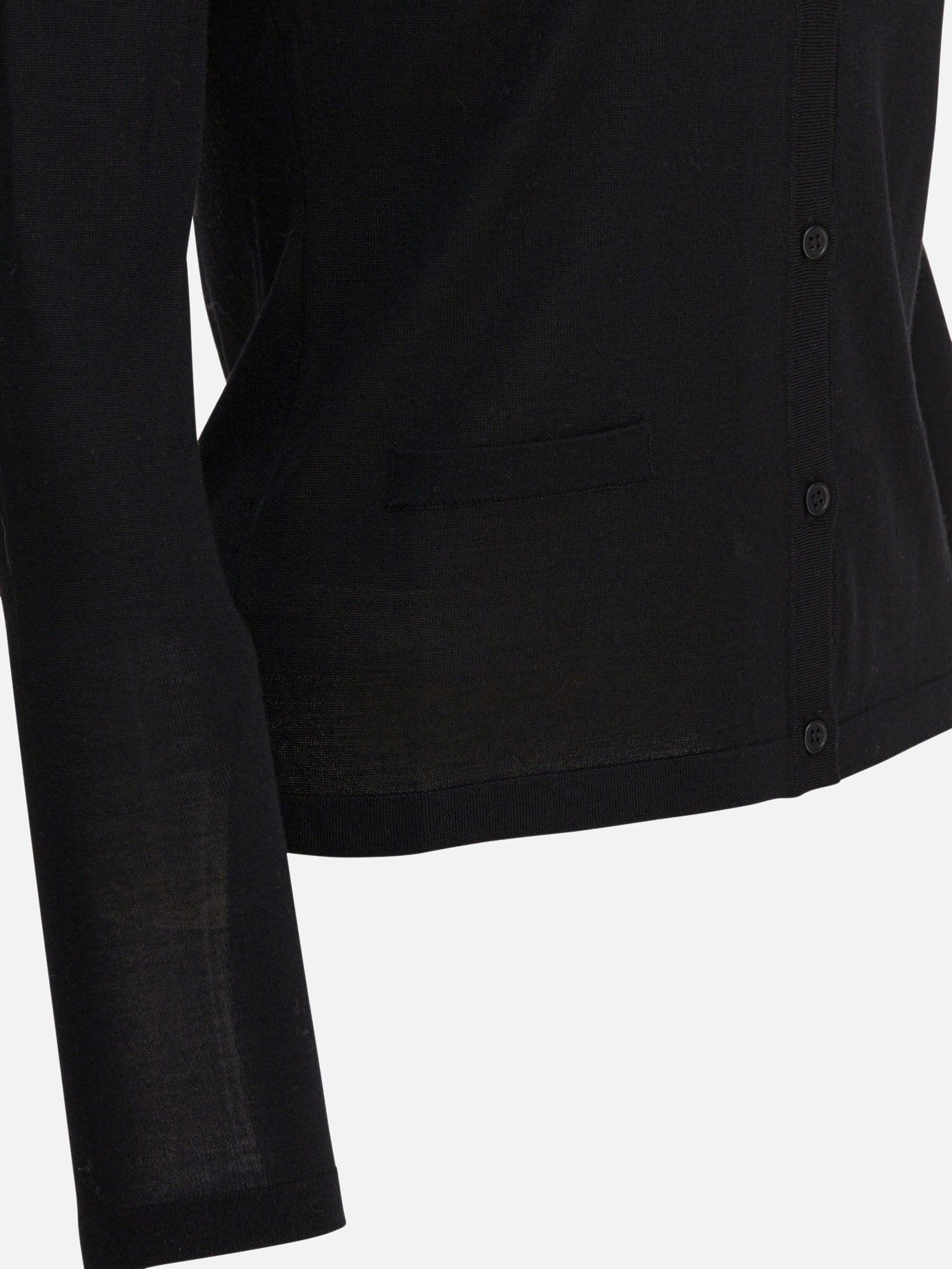 Cardigan Solid colour  Nero - Max Mara S Donna | PDP | VIETTI Online Store | Zoom-Modal_4
