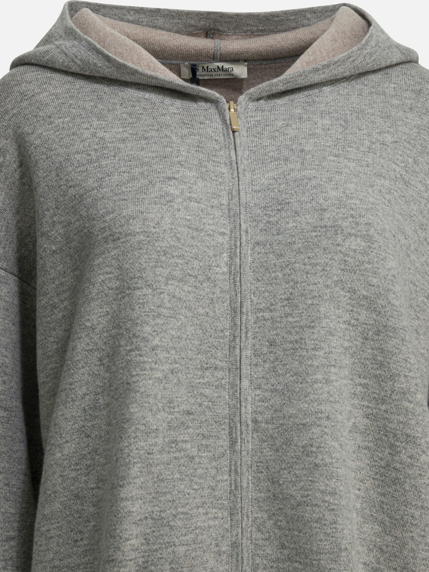 Zipped sweaters Solid colour  Grey - Max Mara S Women | PDP | VIETTI Online Store | Zoom-Modal_3
